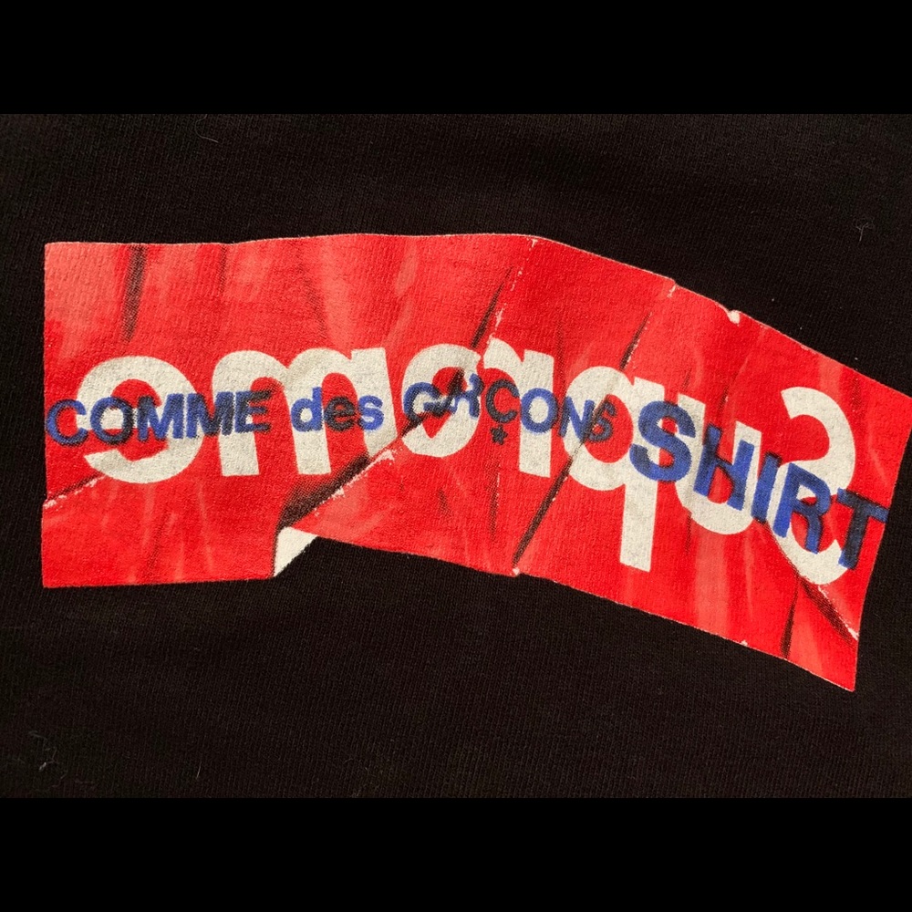 CDG x Supreme Box Logo Tee